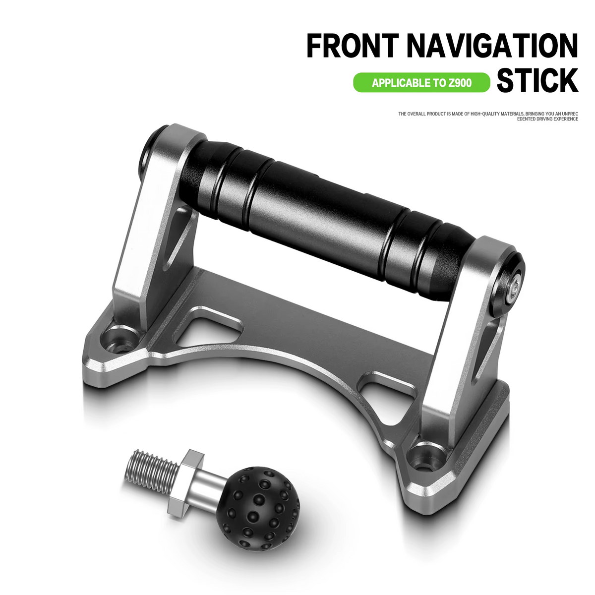 Kawasaki Z900 Z900 SE 2017-2026 Front Phone GPS Mount Holder Bracket Black