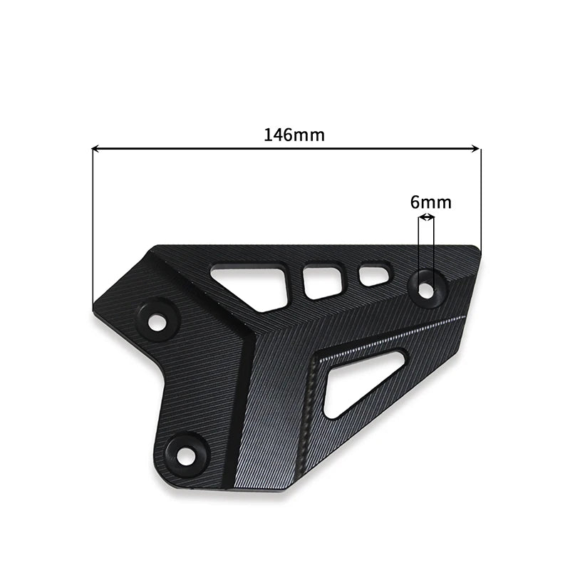 Foot Peg Heel Guard Protector For Kawasaki Z900 2017-2019 CNC Aluminum Covers