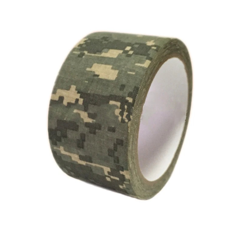 5M Self Adhesive Camo Tape Wrap Stealth Bandage for Hunting Camping Airsoft