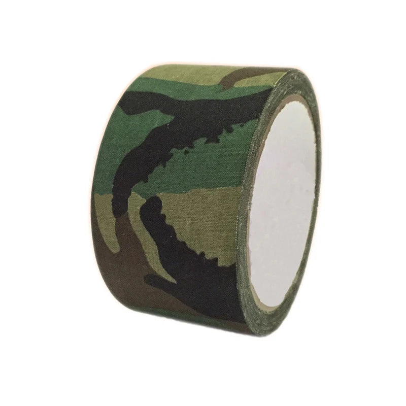 5M Self Adhesive Camo Tape Wrap Stealth Bandage for Hunting Camping Airsoft
