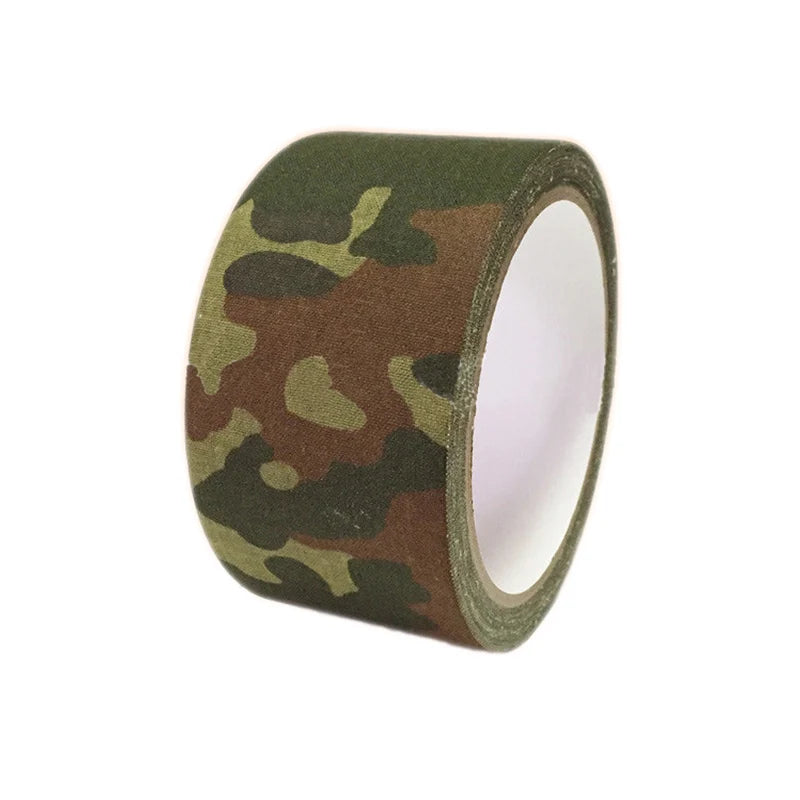 5M Self Adhesive Camo Tape Wrap Stealth Bandage for Hunting Camping Airsoft