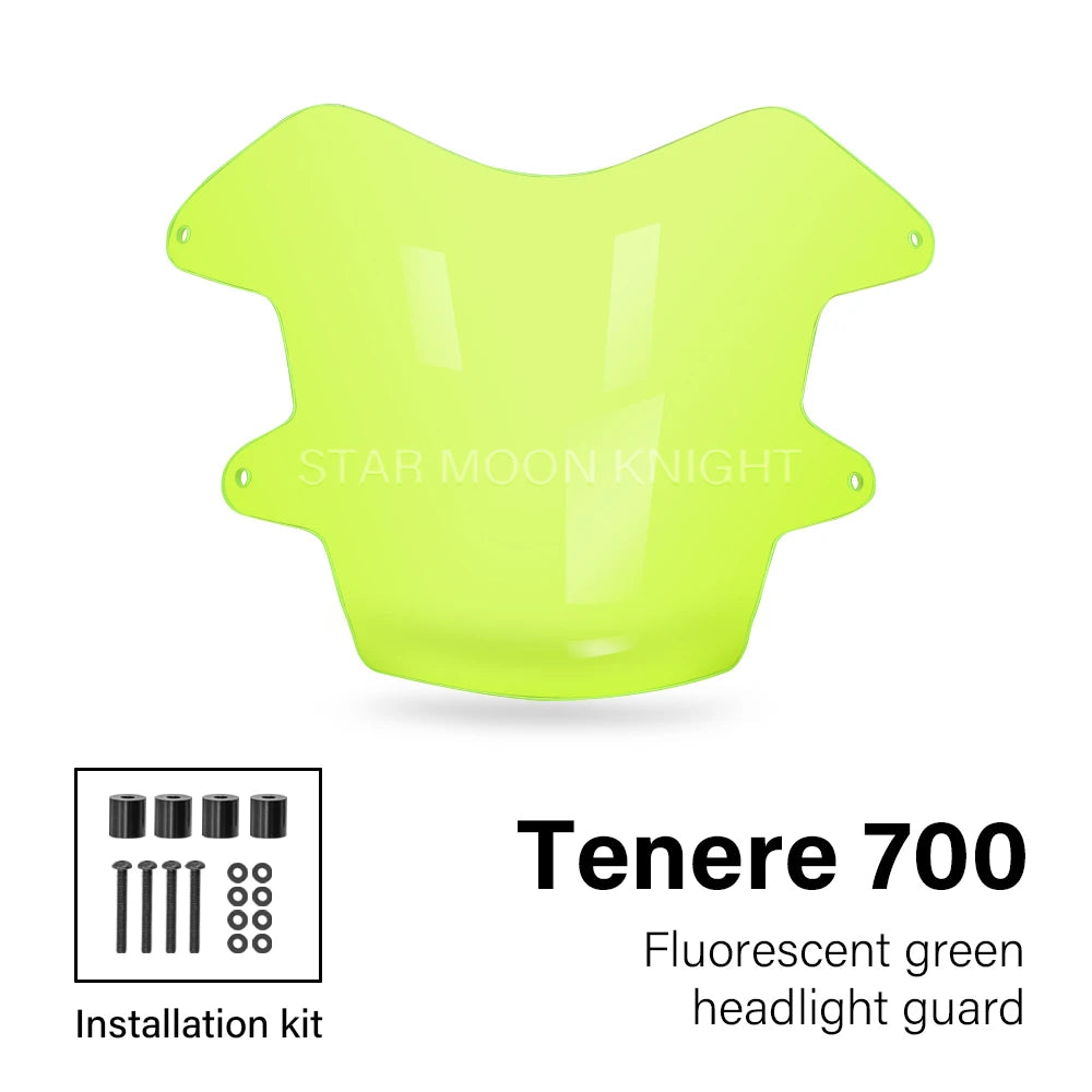 YAMAHA Tenere Headlight Protector Guard 700 XT700Z 2019- Acrylic Cover