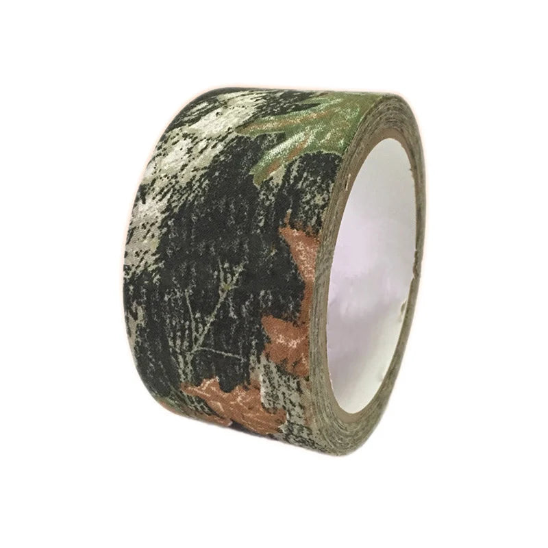 5M Self Adhesive Camo Tape Wrap Stealth Bandage for Hunting Camping Airsoft