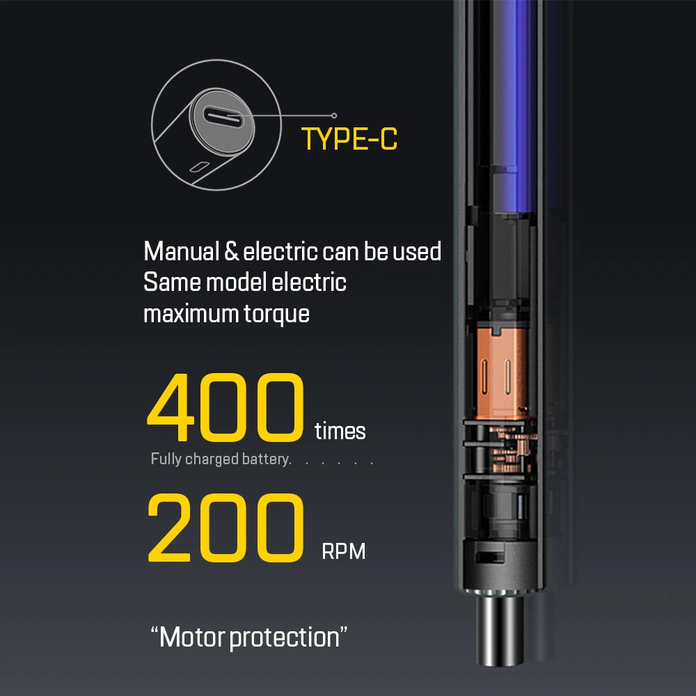 58-in-1 Electric Precision Screwdriver Set – Rechargeable Mini Repair Kit