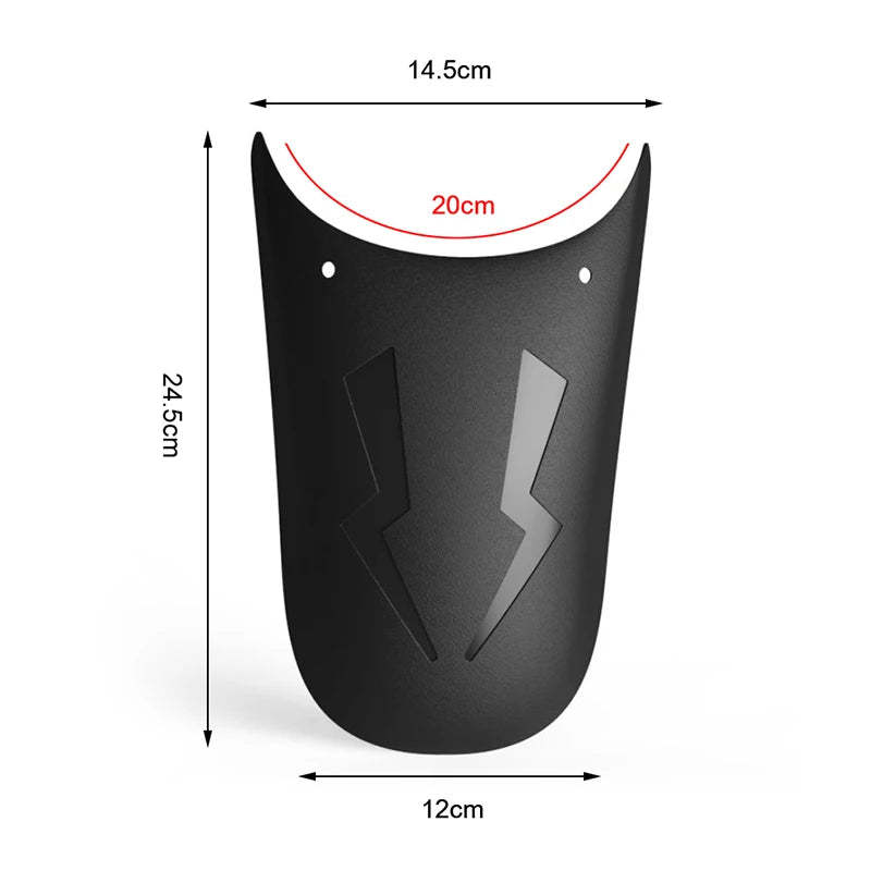 Universal Motorcycle Lengthen Front Fender Mudguard Front Wheel Guard Extender