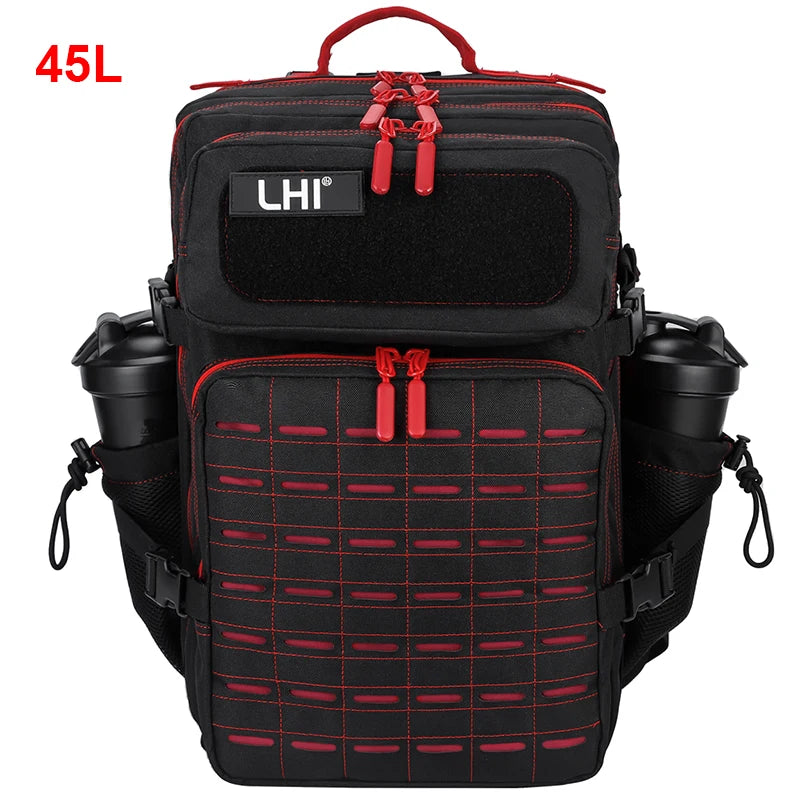 25L 35L 45L Backpack Tactical Gym Fitness Sports Travel Daypack Bag Molle