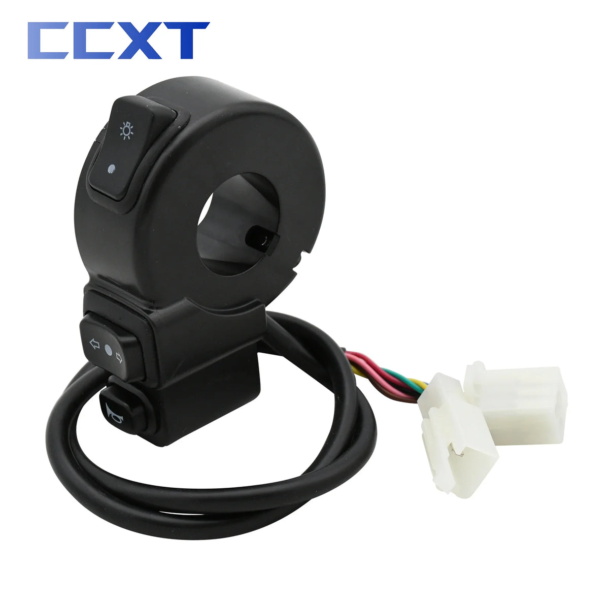 Universal 3in1 Motorcycle Switch 22mm bars Lights Turn Signal Horn