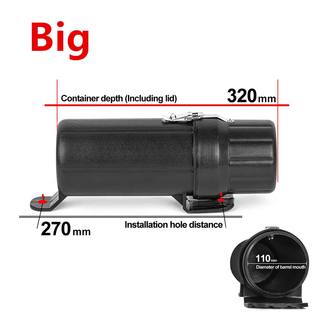 Universal Motorcycle Waterproof Tool Tube w/ Lock – Storage for Gear & Tools BMW
