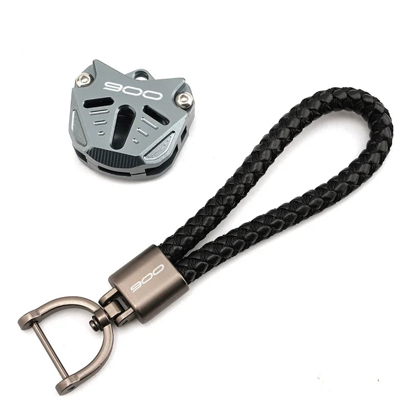 CNC Motorcycle Key Shell Key Case Cover Keychain for Kawasaki Z900 Z900SE 2017-2024