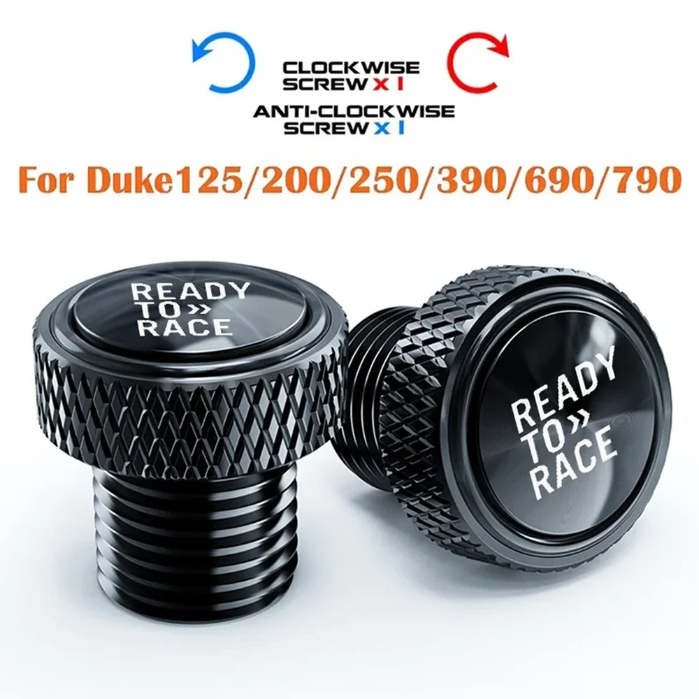 KTM Duke Mirror Hole Plugs 125 390 690 790 890 990 1290 + more