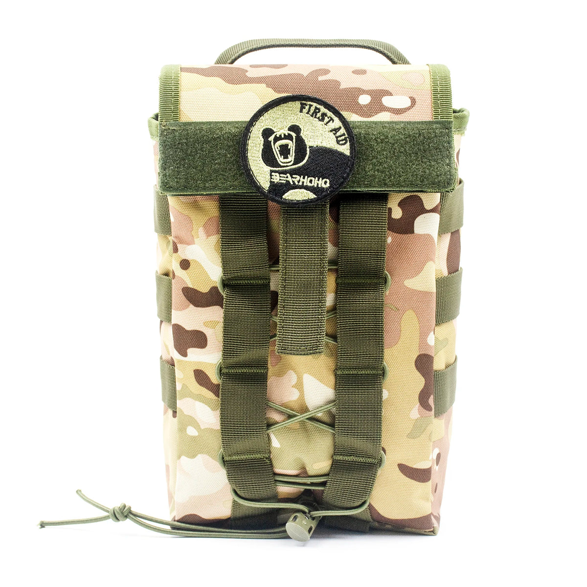 Tactical First Aid Kit Portable Trauma IFAK Emergency Molle Pouch for Hiking