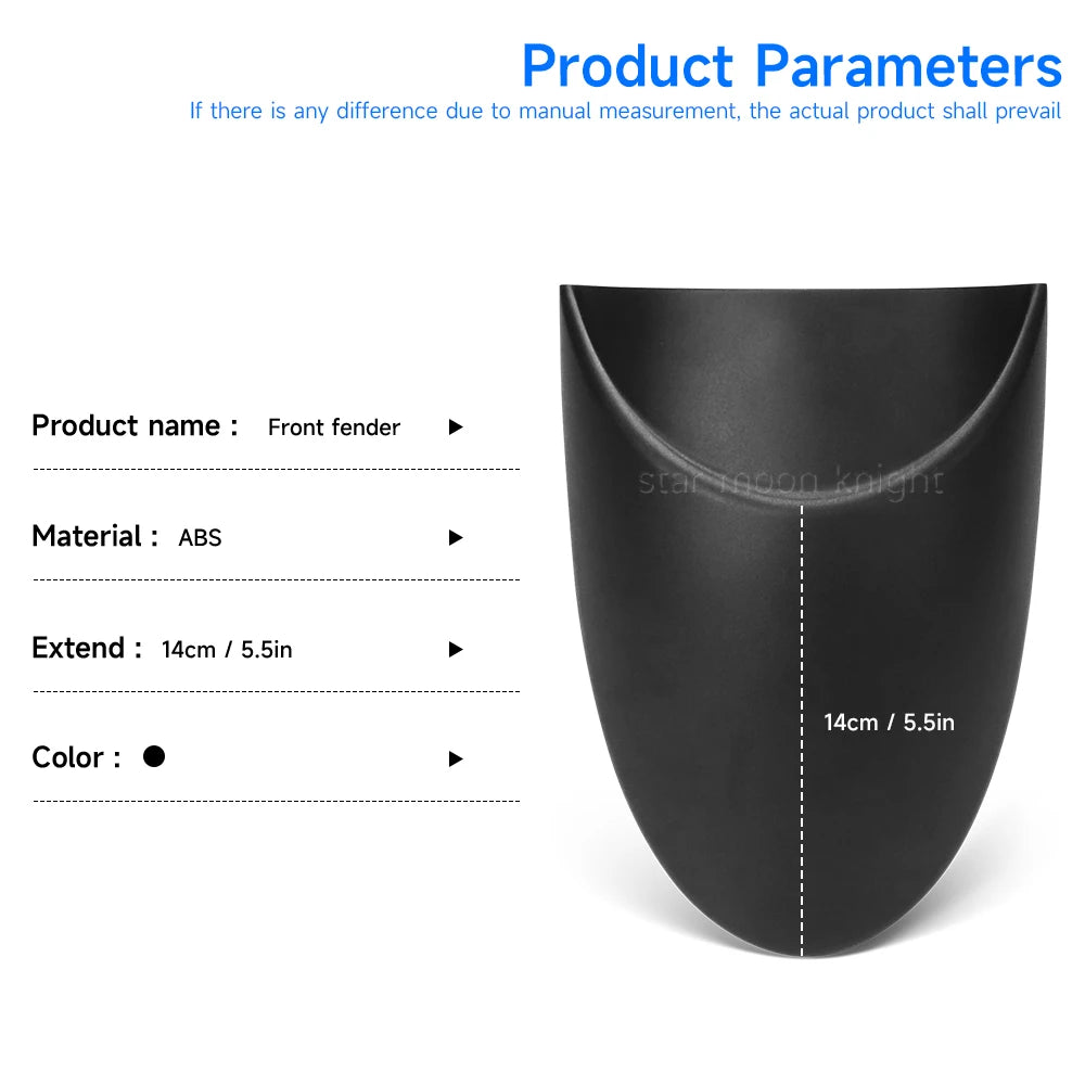 BMW R1300GS Mudguard Extender 2023-2026 – Front Fender Protection Upgrade
