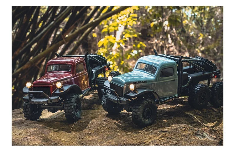 FMS 1/18 Atlas V2 RC Rock 6X6 Crawler RTR off road