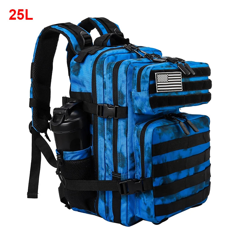 25L 35L 45L Backpack Tactical Gym Fitness Sports Travel Daypack Bag Molle