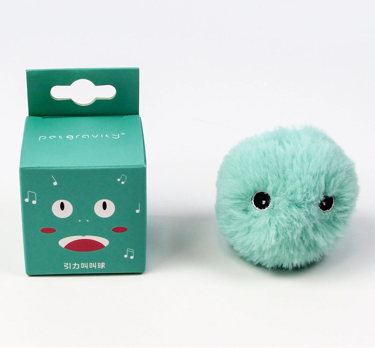 Smart Interactive Cat stimulation Toy Plush, Sound, Catnip, Touch-Activated