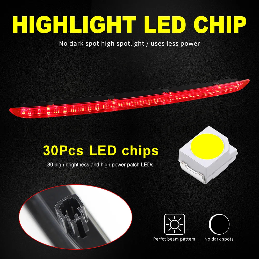 Audi A6 RS6 S6 C6 04-11 LED Third Brake Stop Light Lamp Assembly 4F9945097