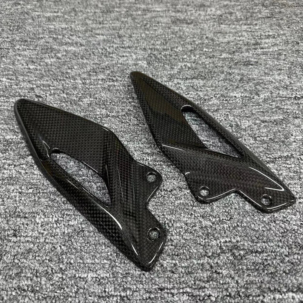 Triumph Street Triple 765 660 Heel Guard Plates Foot Rests 2016-24