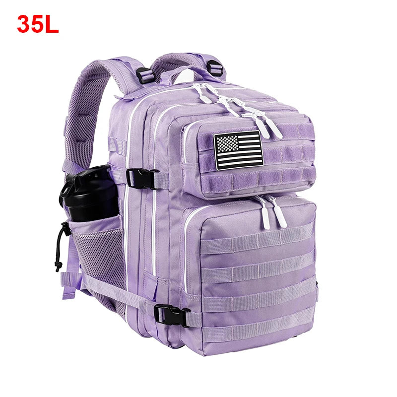 25L 35L 45L Backpack Tactical Gym Fitness Sports Travel Daypack Bag Molle
