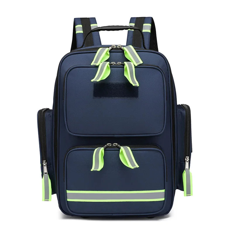 Empty First Aid Kit Backpack for Outdoor Camping & Emergency Medical Storage