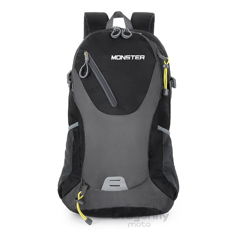Backpack Ducati Monster Motorcycle Travel Bag Riding Touring Commuter Gift