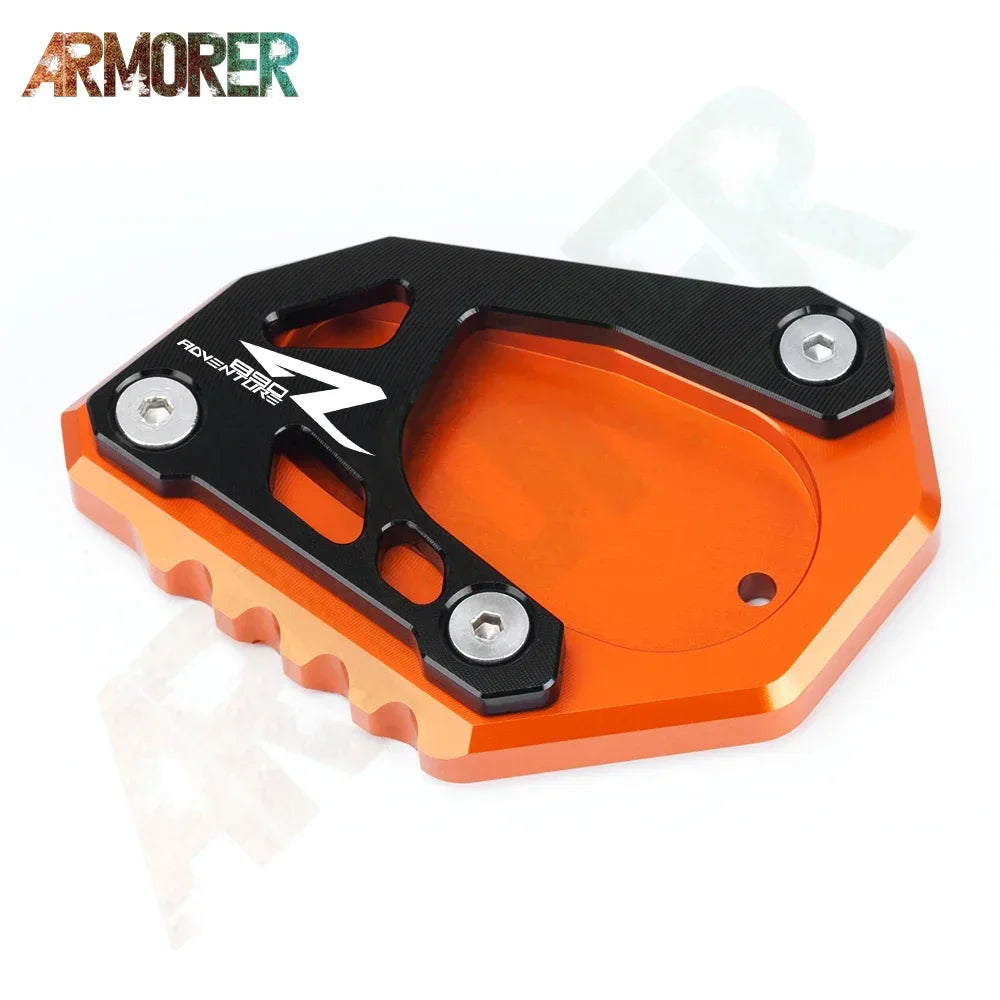 KTM 890 Adventure R Side Stand Kickstand Plate Pad CNC Aluminum 2020-2023