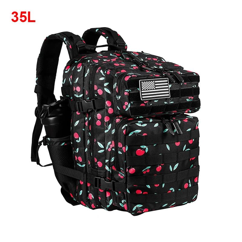 25L 35L 45L Backpack Tactical Gym Fitness Sports Travel Daypack Bag Molle