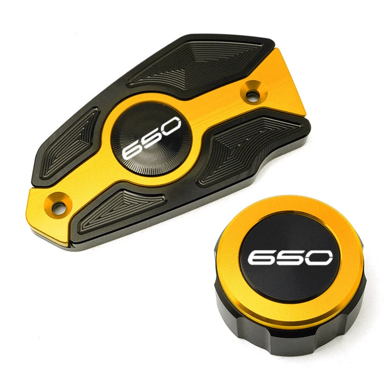 CNC Rear/Front Brake Fluid Reservoir Cap for Kawasaki Z650 Z650RS - 5 Colours