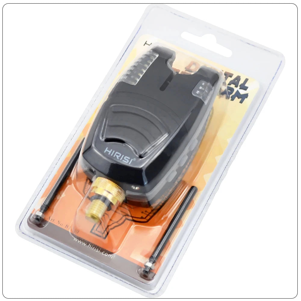 Carp Fishing Bite Alarm with Snag Bar LED Band Waterproof B1139 Fish Indicator