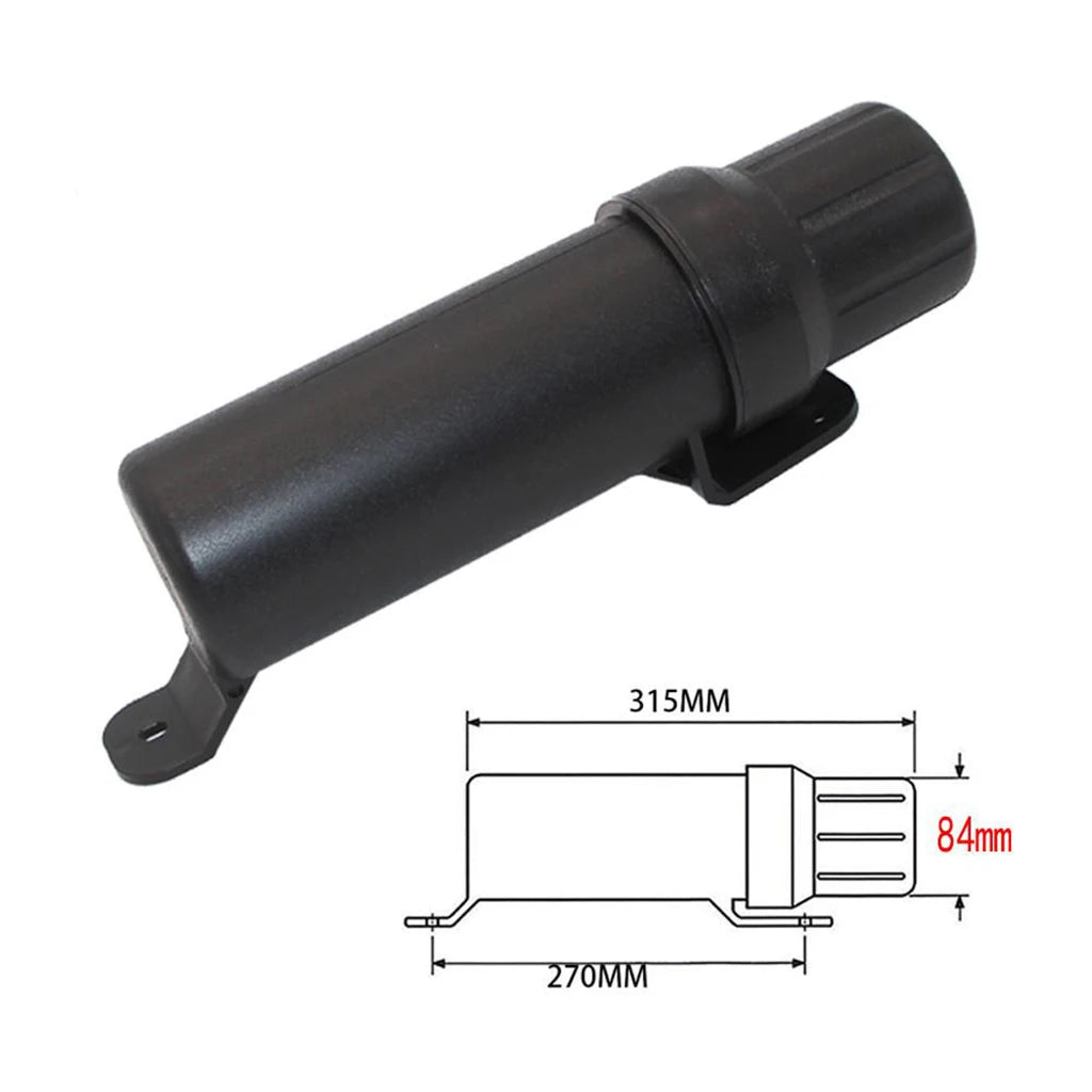 Universal Waterproof Motorcycle Tool Tube Storage Box – 315x84mm Touring, ADV,