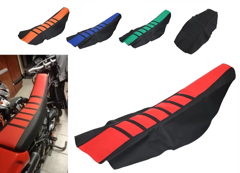 Universal Motocross Gripper Seat Cover For KTM Honda Yamaha Suzuki Kawasaki