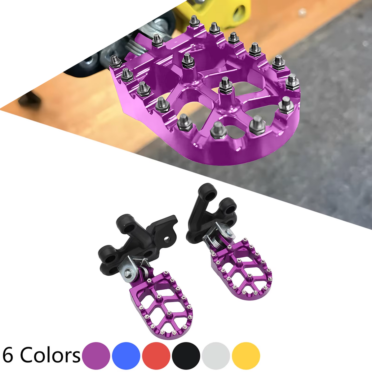CNC Foot Pegs For Sur Ron Light Bee X S Electric Bike Footrests Surron