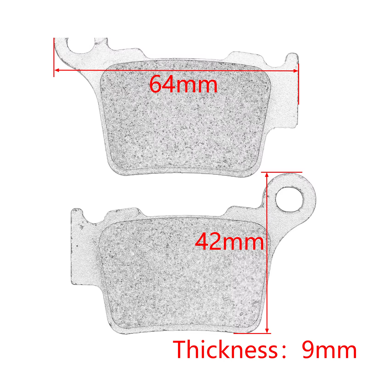 Motorcycle Rear Brake Pads KTM SX EXC XCW EXCF Husqvarna TE TC FE FC
