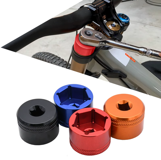 24 26 28 32mm Bicycle Fork Top Cap CNC Socket Fox Fork Suspension