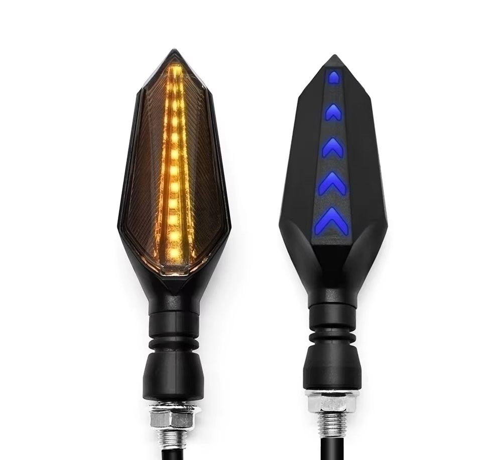 Universal Motorcycle LED Turn Signal Sequential Flowing Flash Indicator Lights