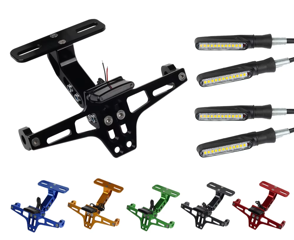 TAIL TIDY Plate Mount LED Turn Signal Light CNC Universal Fit Compatibility list
