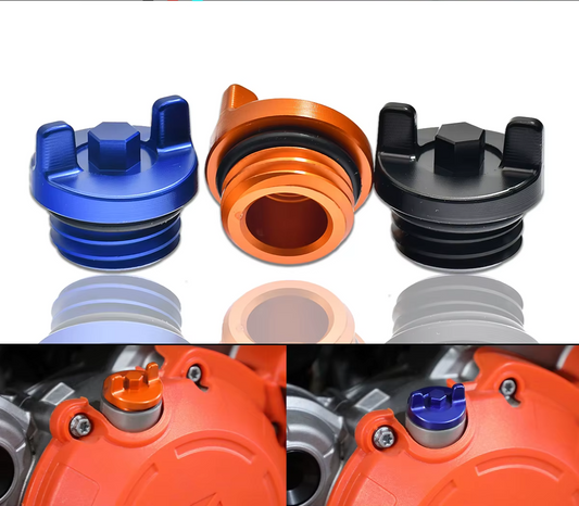 CNC Engine Oil Filler Plug Cap Cover For KTM EXC SX XCW XCF 125-530 690 790 890
