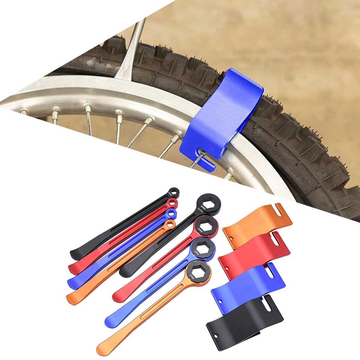 KTM Tyre Lever Spoon Axle Wrench Tool Dirt Bike Motocross