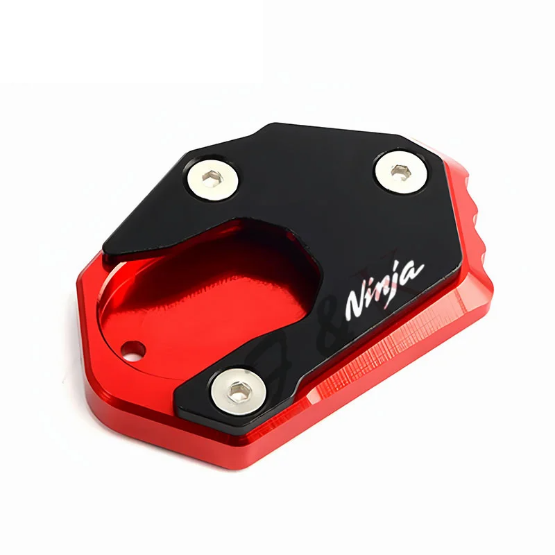 Kawasaki Ninja ZX6R ZX10R ZX12R Kickstand Pad CNC Side Stand Extension Plate