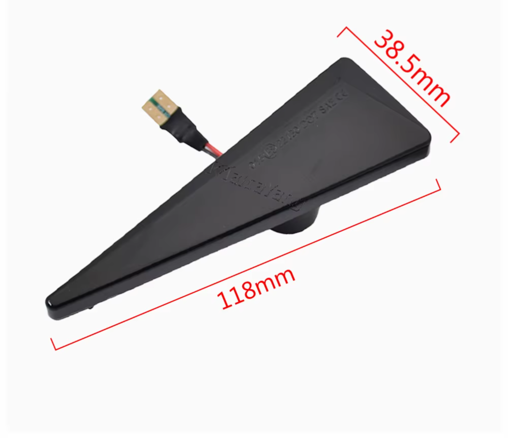2Pcs LED Dynamic Side Marker Turn Signal Light for Renault Megane Espace Scenic