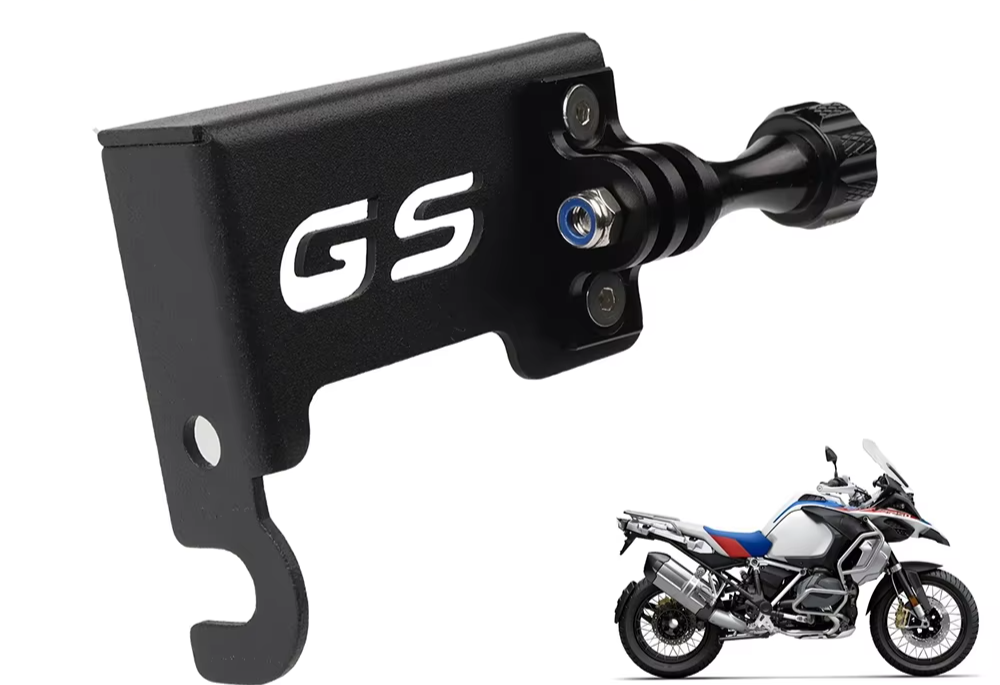BMW R1200GS R1250GS Adventure Front Left Camera Support Bracket GoPro Mount