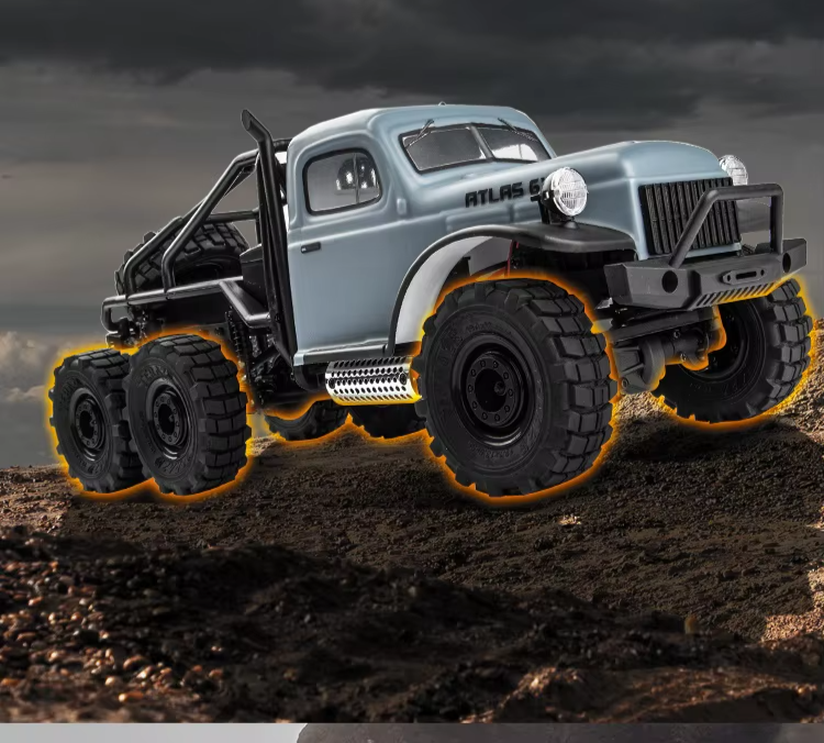 FMS 1/18 Atlas V2 RC Rock 6X6 Crawler RTR off road