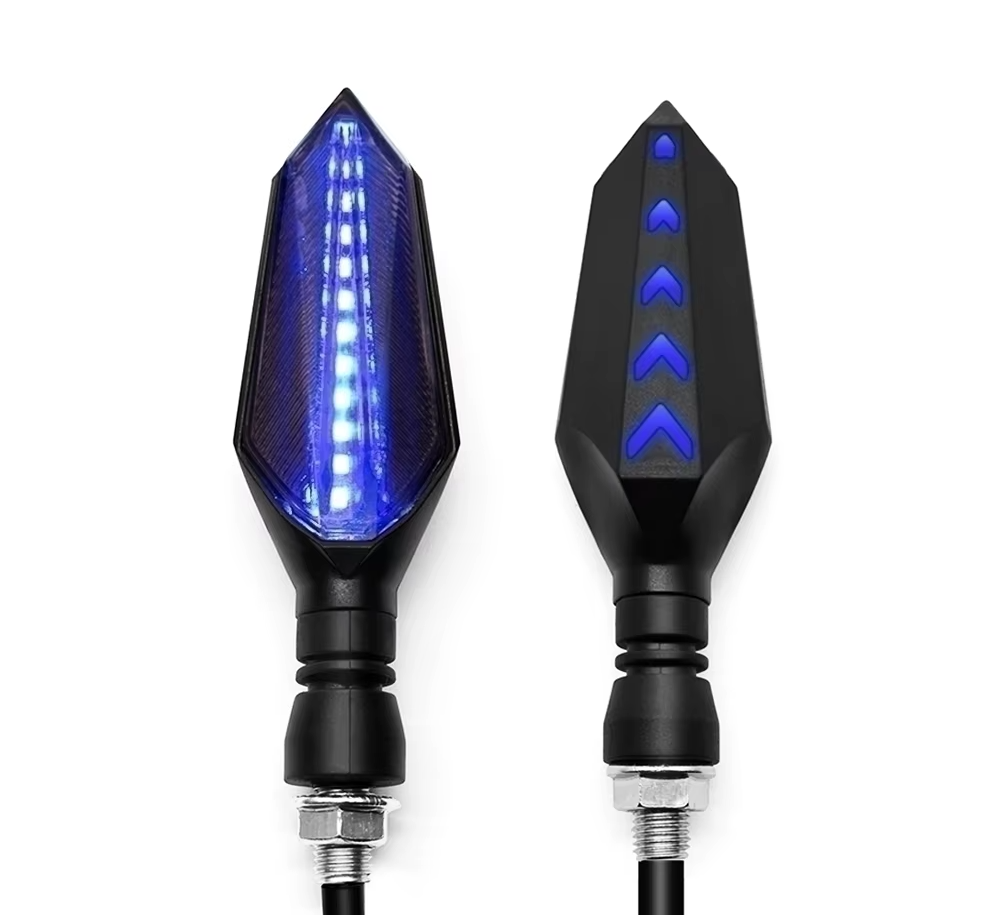 Universal Motorcycle LED Turn Signal Sequential Flowing Flash Indicator Lights