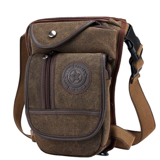 Motorcycle Leg Drop Bag Waterproof Thigh Hip Pouch Tactical Travel Pack waist