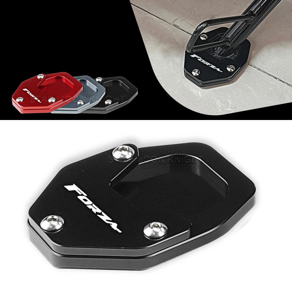 Honda Forza 750 NSS750 Kickstand Extender Side Stand Pad 2021–2025 CNC Aluminium