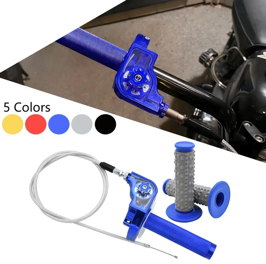 22mm Universal CNC Throttle Grips KTM Honda Yamaha Kawasaki Suzuki