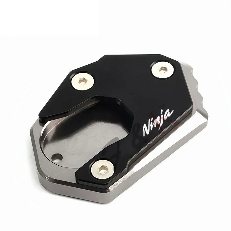 Kawasaki Ninja ZX6R ZX10R ZX12R Kickstand Pad CNC Side Stand Extension Plate
