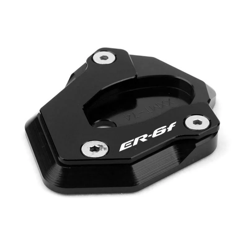 Kawasaki ER6N ER6F NINJA 650 Kickstand Pad CNC Side Stand Extender 2011–2020