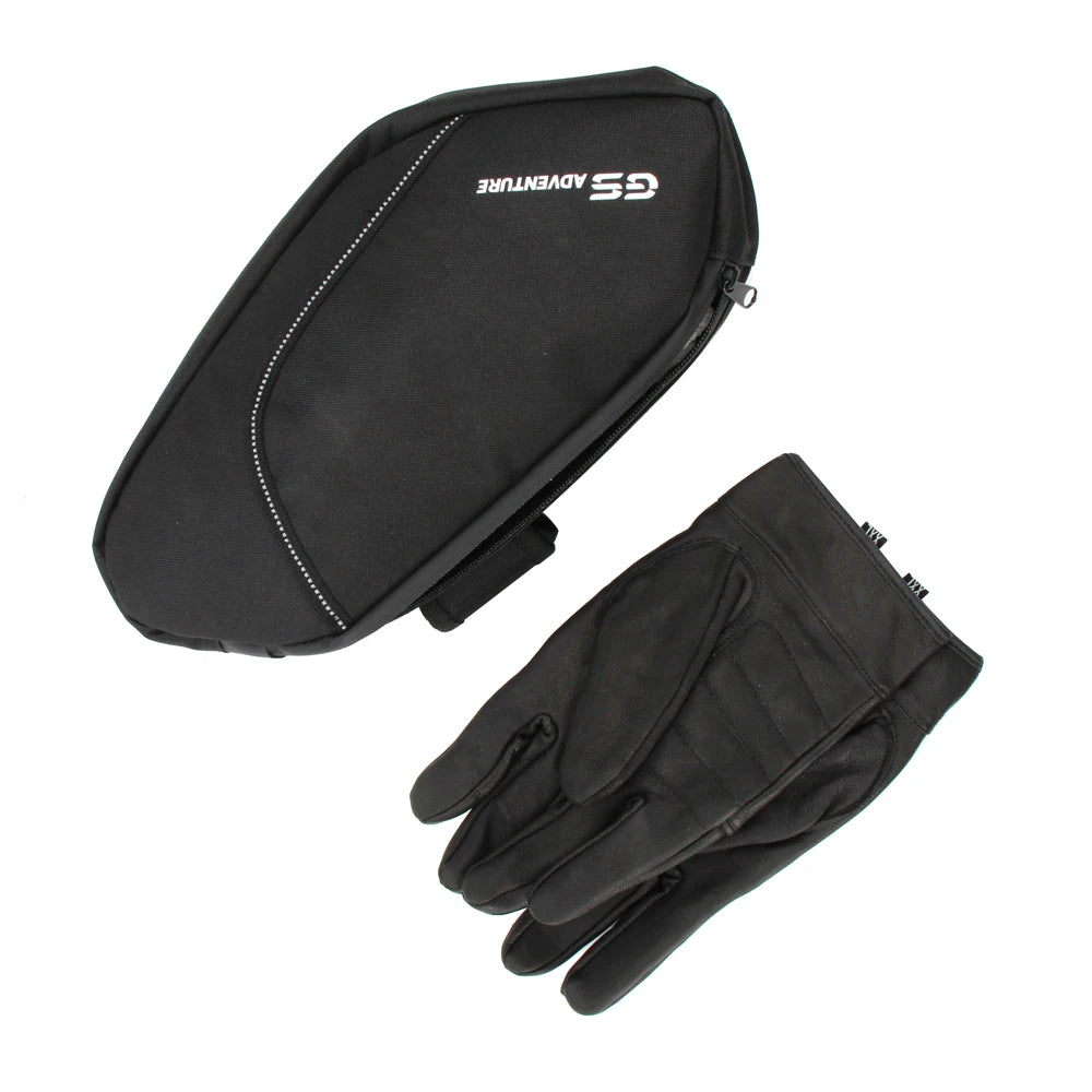 BMW R1250GS Adventure Frame Crash Bars Waterproof Bags Travel Tool Repair Kit