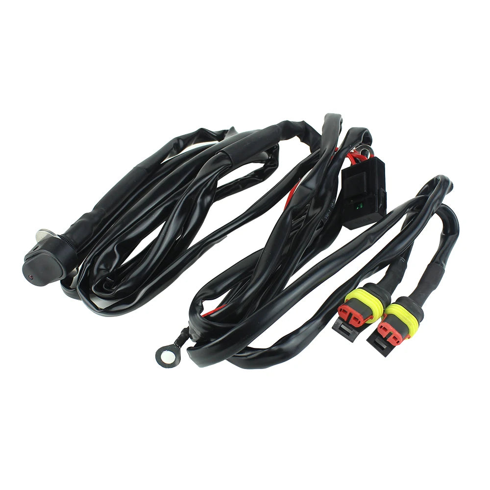 Universal LED Auxiliary spot Fog Lights for Adventure Riders - Boost Visibility
