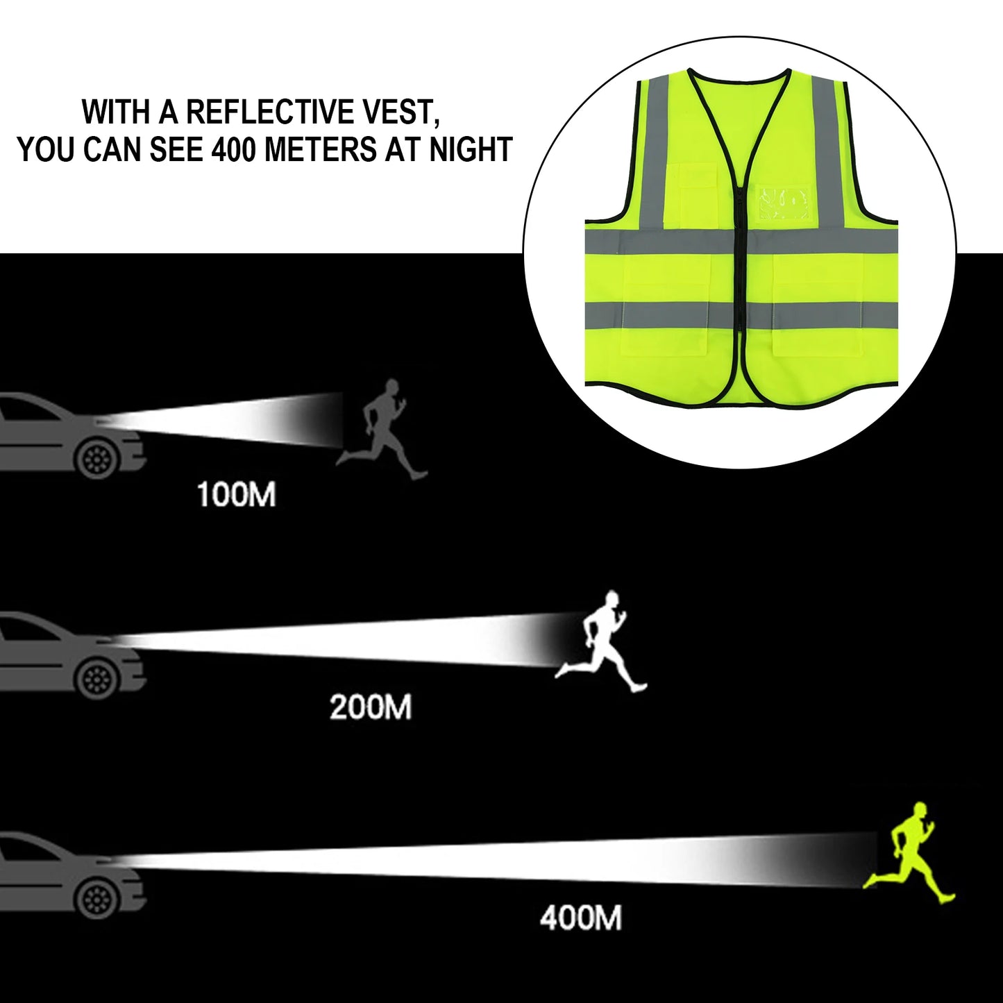 Car Emergency Roadside Assistance Kit Jumper Cables Tow Strap Survival Pack